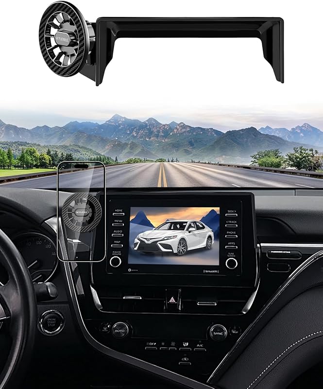 Magnetic Phone Holder for Toyota Camry 2021-2024 – 7-Inch Screen, MagS