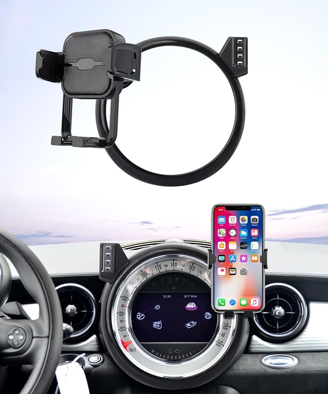 MINI Cooper Phone Mount 2007-2015 - Fixed Clip for Clubman/Coupe/Roads