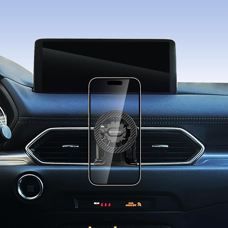 SKYLOTEC Magnetic Phone Mount for Mazda CX-5 2017-2025, Strong Magnets