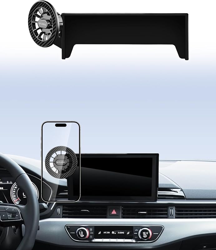 SKYLOTEC Magnetic Phone Mount for Audi A4 A5 2020+/Q5 2021+, 10.1