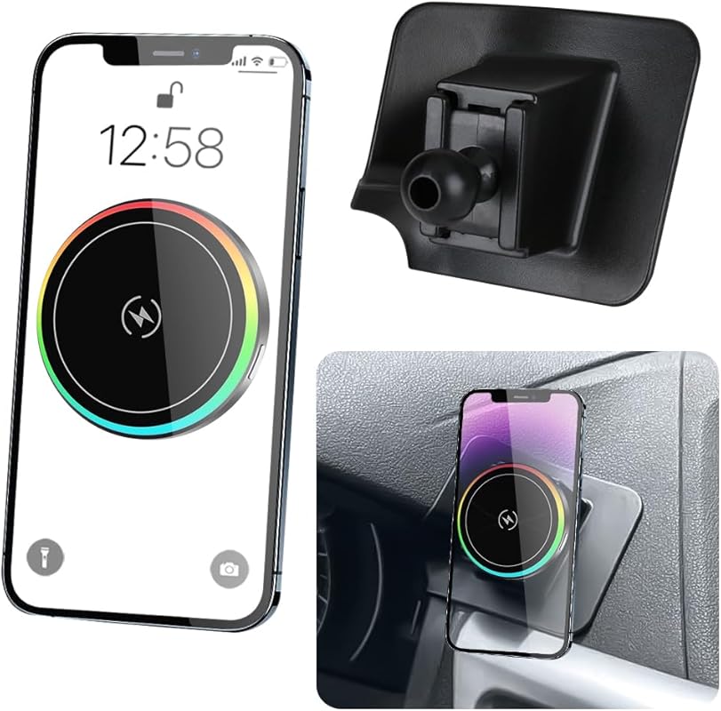 Wireless Charging Car Phone Mount for Honda CR-V 2012-2016, 15W Fast C
