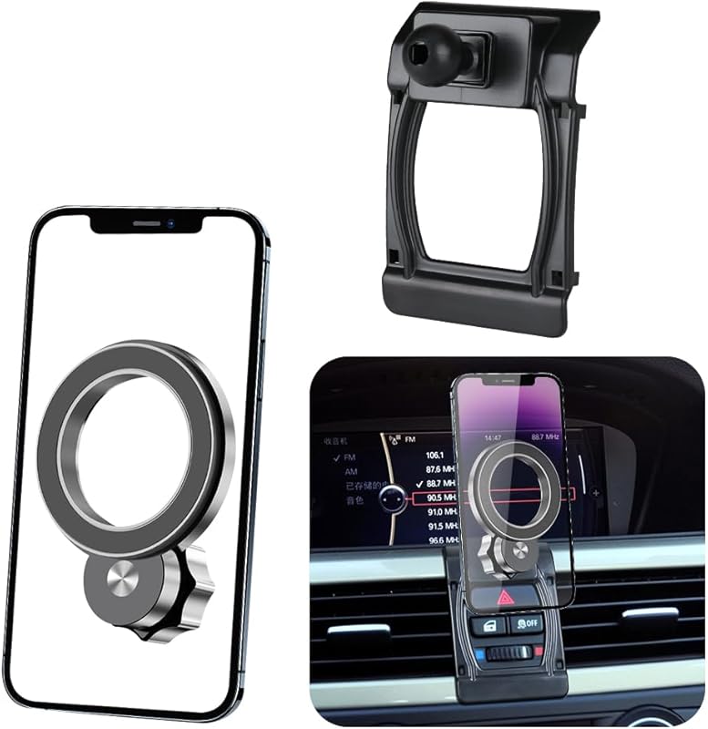 Magnetic Phone Mount for BMW 3 Series E90 E91 E92 E93 2005-2012, Auto 