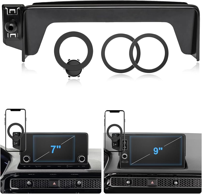 Hesanzol Magnetic Phone Holder for Honda Civic 2022-2026 11th Gen [7/9