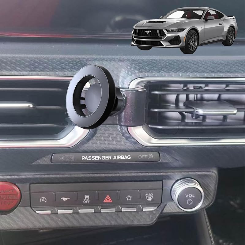 oricarmes Magnetic Phone Holder for Ford Mustang 2024-2026 Accessories