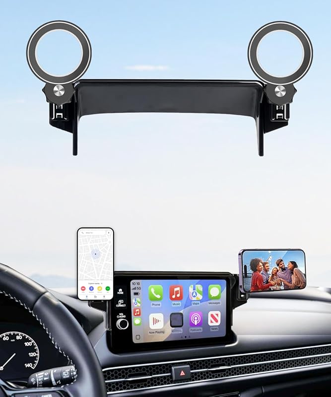 Magnetic Car Phone Mount for Honda CRV/CR-V Hybrid & HRV 2023-2026, 36