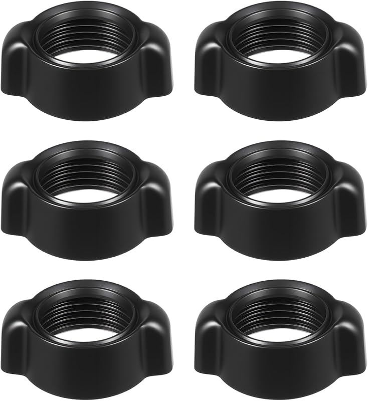6 Pcs Car Phone Mount Replacement Parts with Tightening Nut for 17mm B