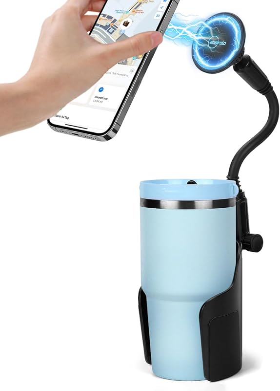 Magnetic Magsafe Car Phone Mount with 360° Adjustable Gooseneck, N54 M