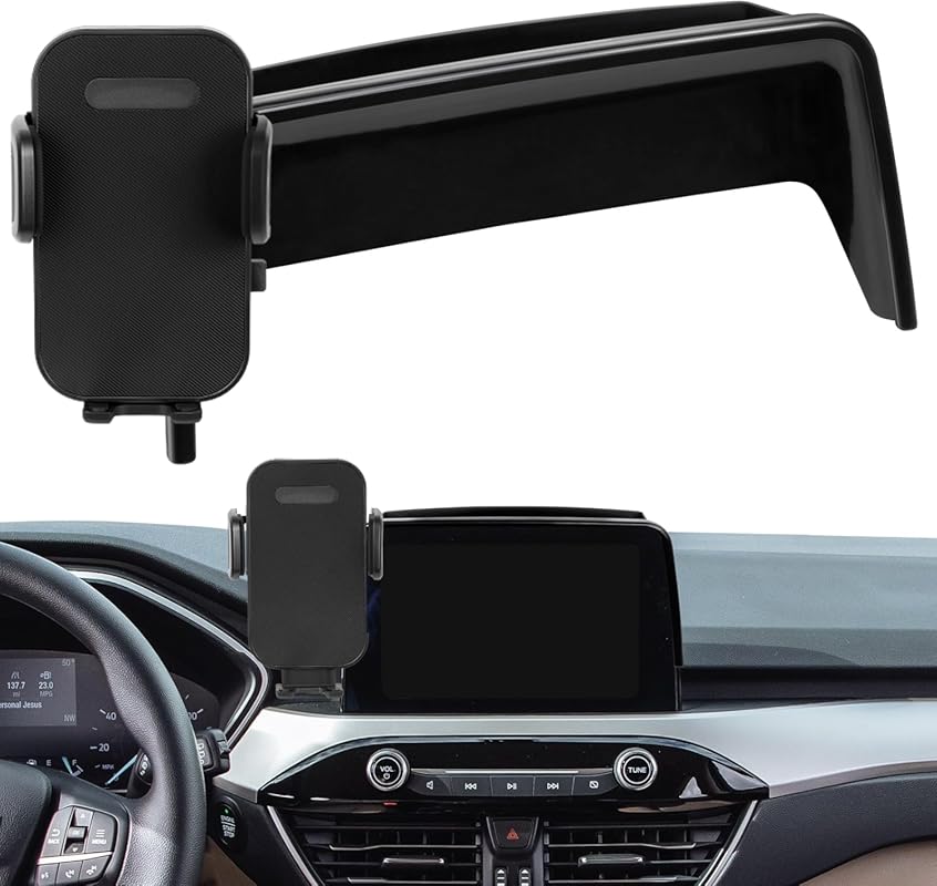 Car Phone Holder for Ford Escape 2020-2025, Hands-Free 8-Inch Screen C
