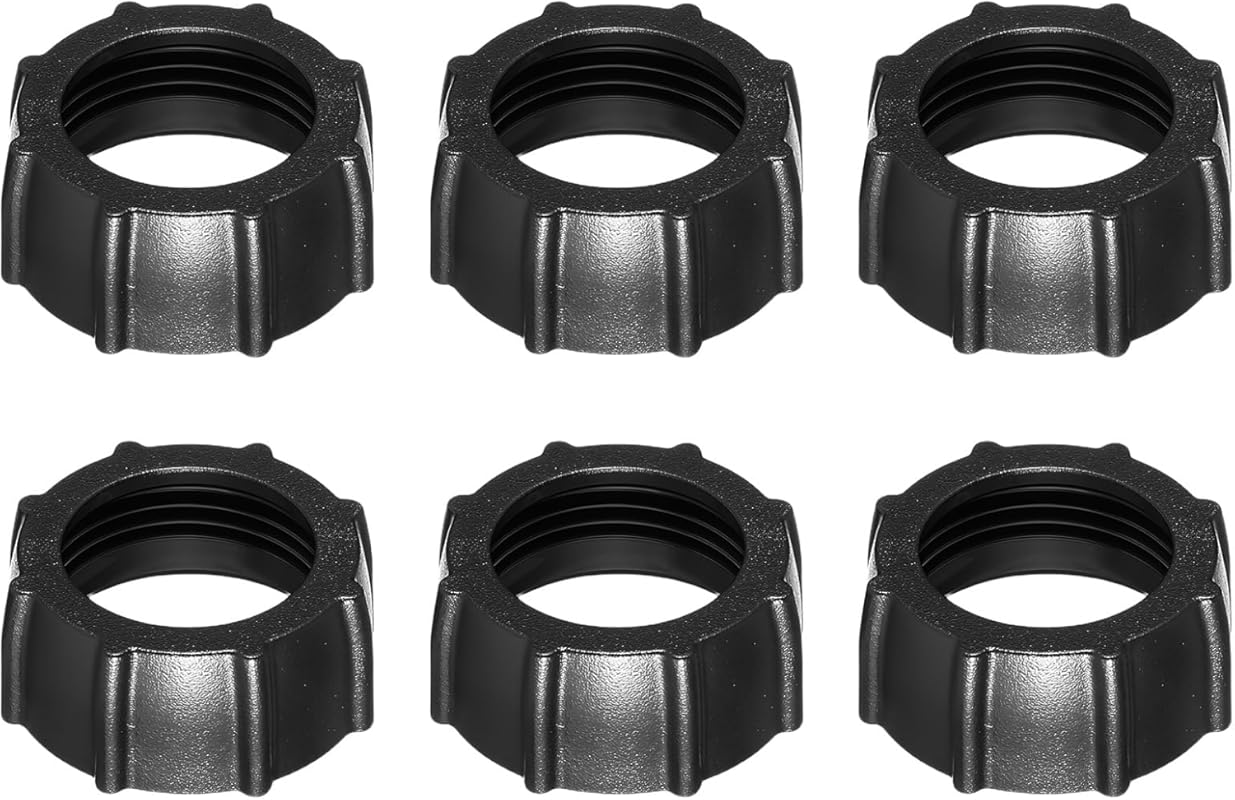 6 Pcs Car Phone Mount Tightening Nut Screw-On Adapter for Wireless Cha