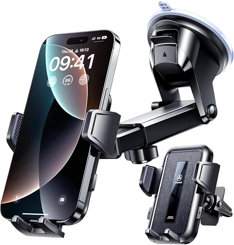 VANMASS 2026 90+LBS Military-Grade Strongest Suction Car Phone Mount f