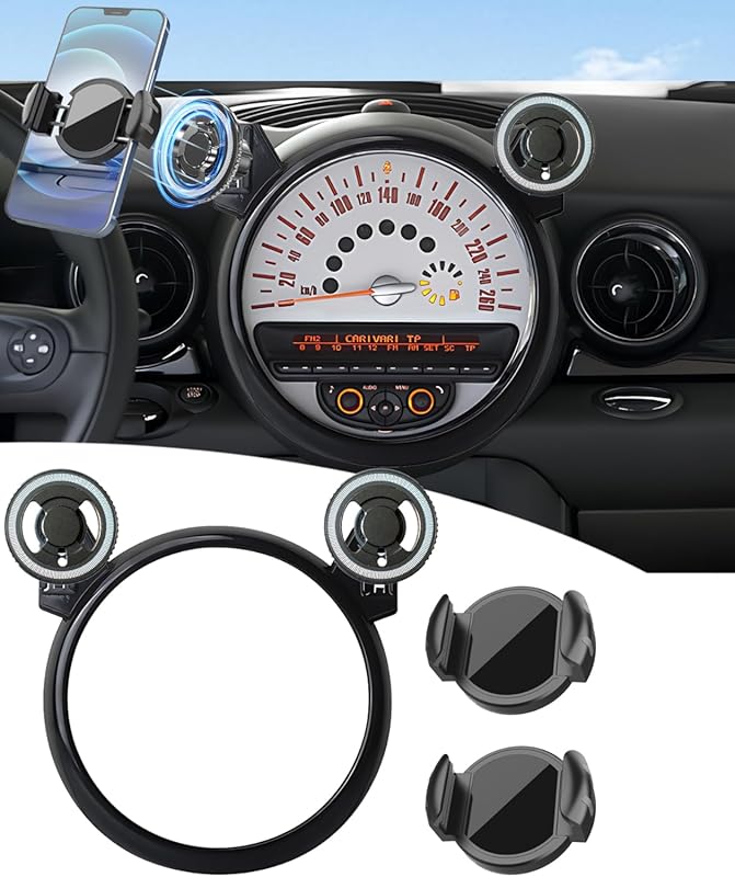 Strong Magnetic Car Phone Mount for BMW MINI Cooper 2007-2013 - MagSaf