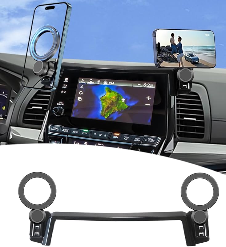 Magnetic Car Phone Mount for Honda Odyssey 2018-2024 with Strong Magne
