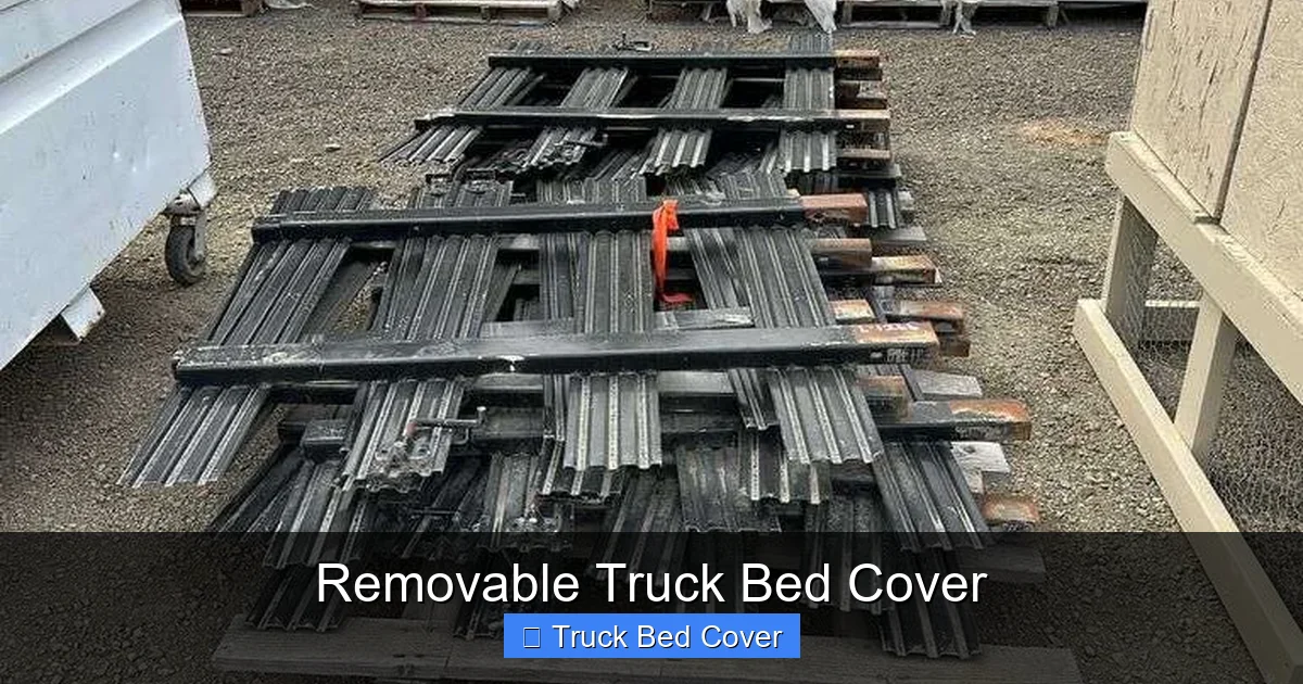 Removable Truck Bed Cover