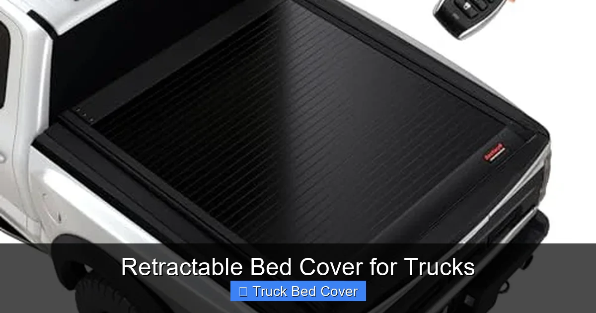 Retractable Bed Cover for Trucks