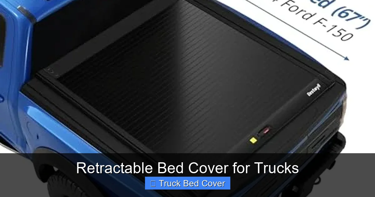 Retractable Bed Cover for Trucks