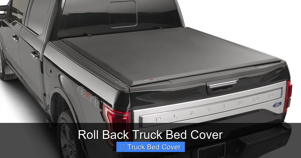 Roll Back Truck Bed Cover