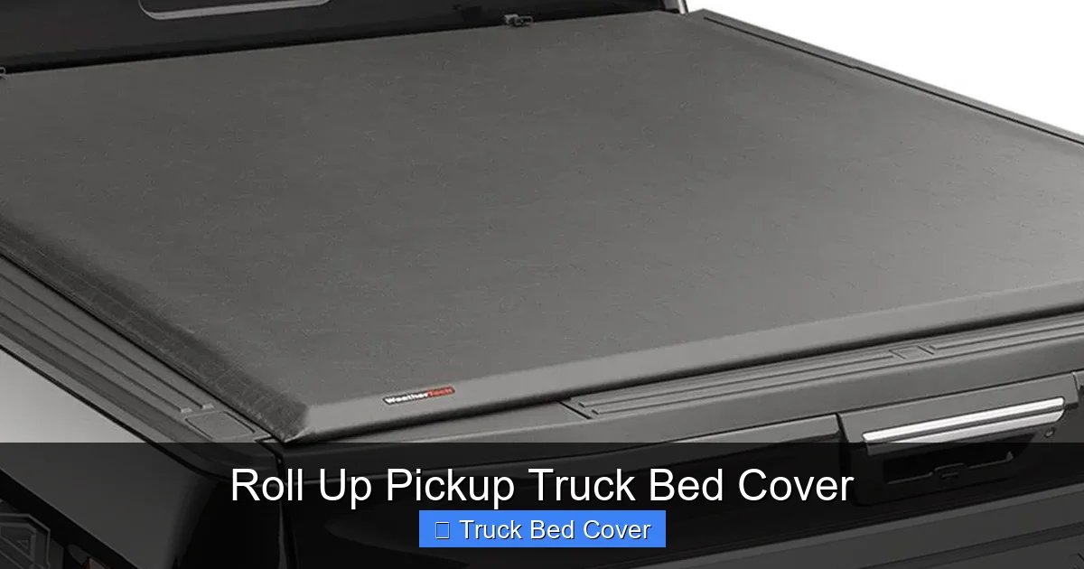 Roll Up Pickup Truck Bed Cover