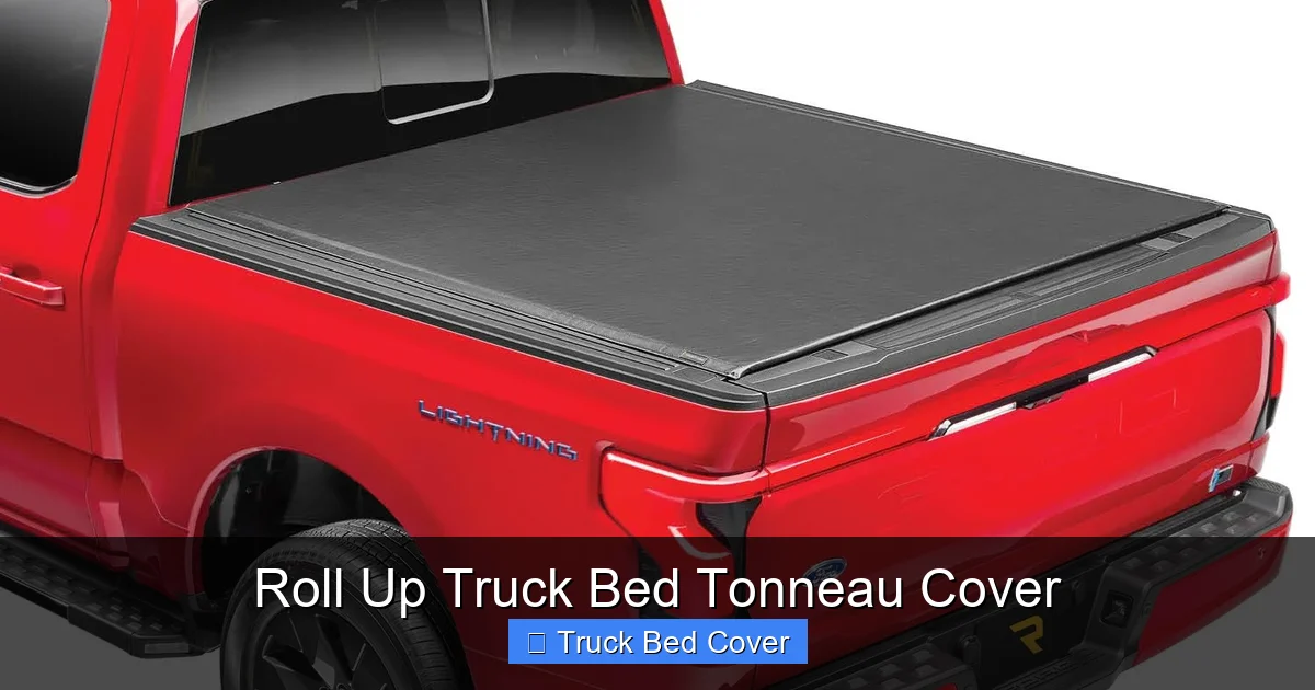 Roll Up Truck Bed Tonneau Cover