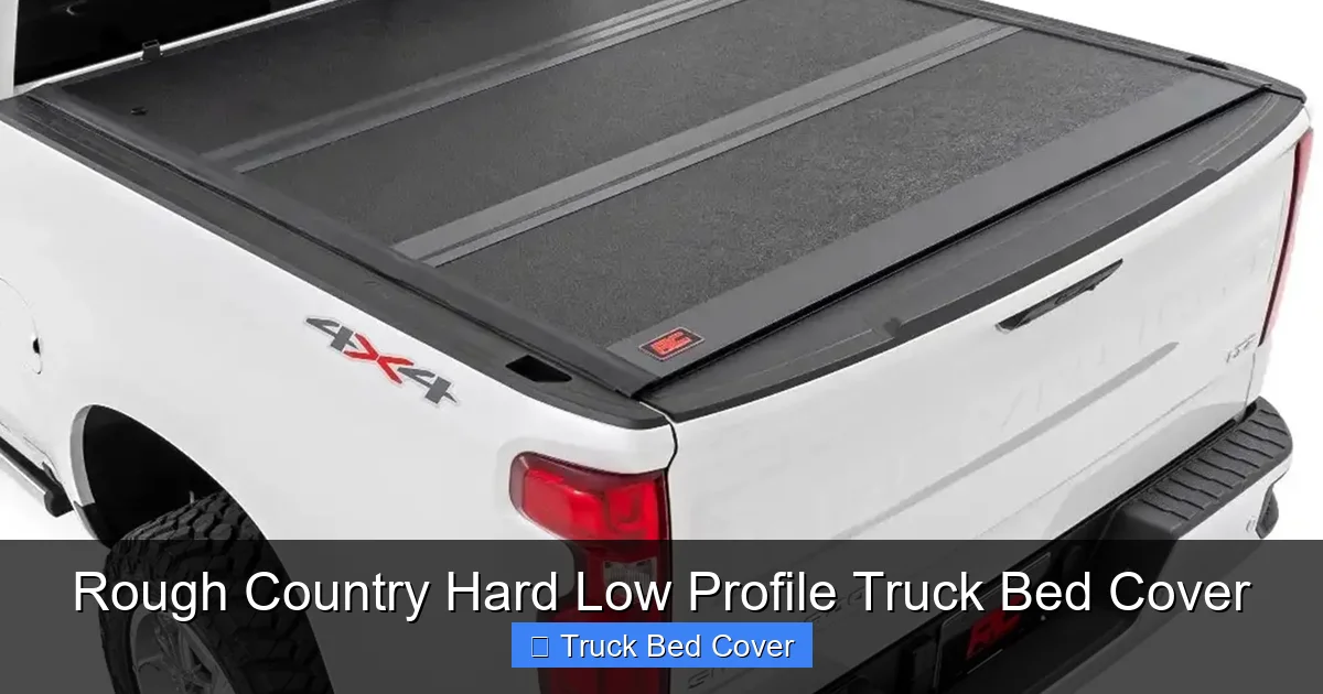 Rough Country Hard Low Profile Truck Bed Cover