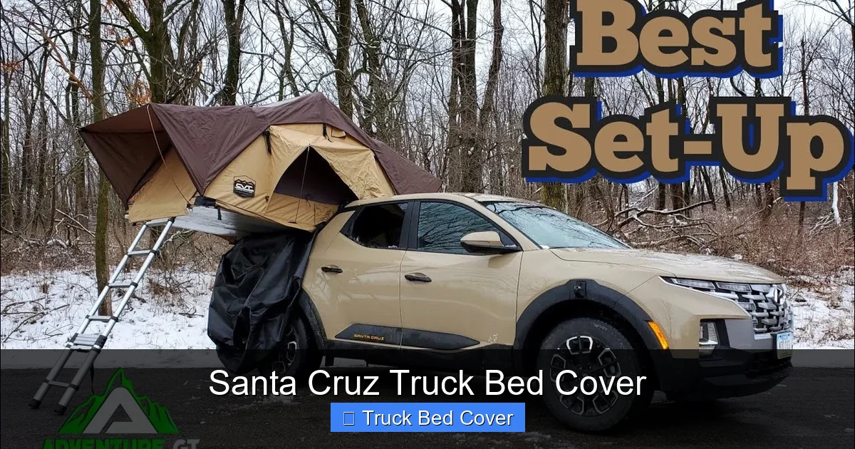 Santa Cruz Truck Bed Cover