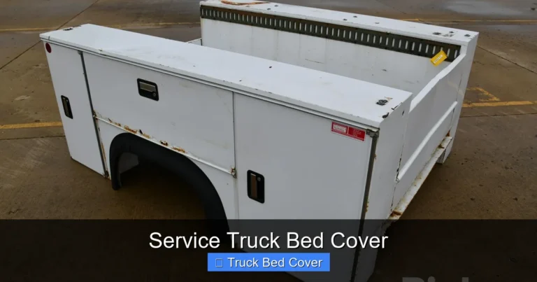 Service Truck Bed Cover