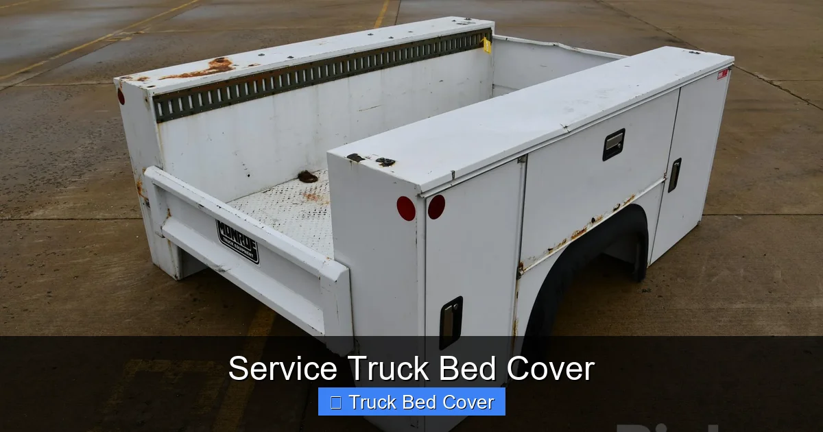 Service Truck Bed Cover