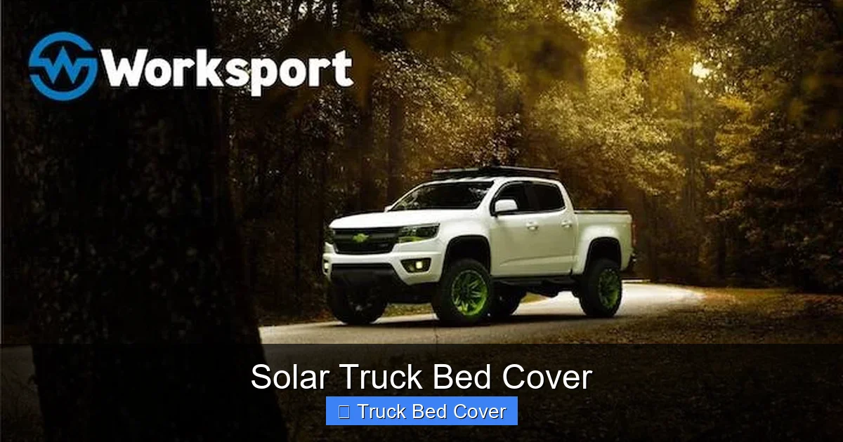 Solar Truck Bed Cover