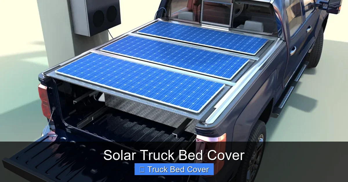 Solar Truck Bed Cover