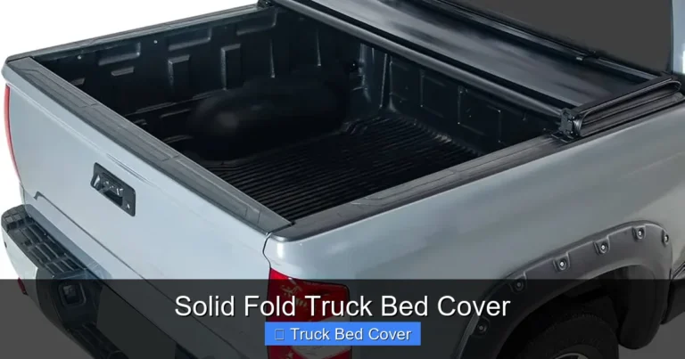 Solid Fold Truck Bed Cover