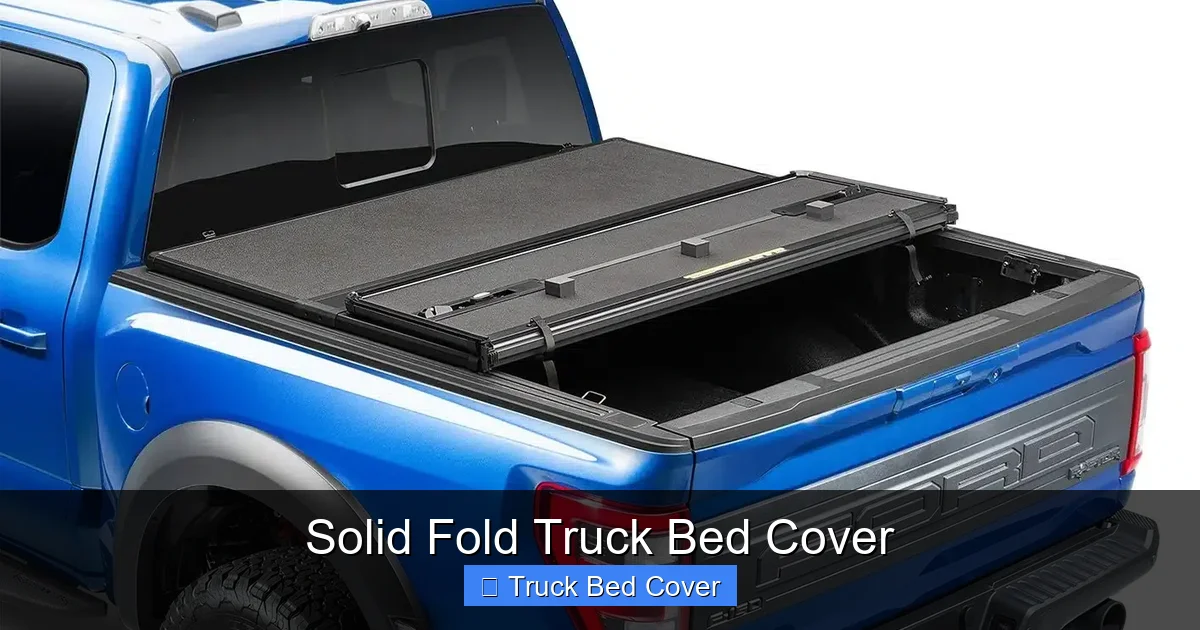 Solid Fold Truck Bed Cover
