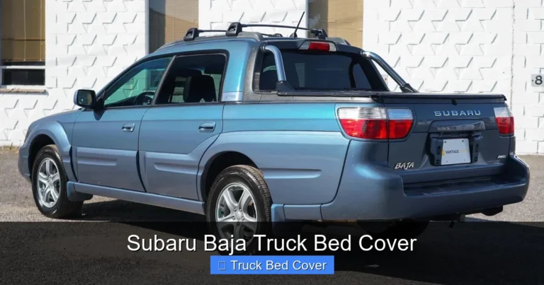 Subaru Baja Truck Bed Cover