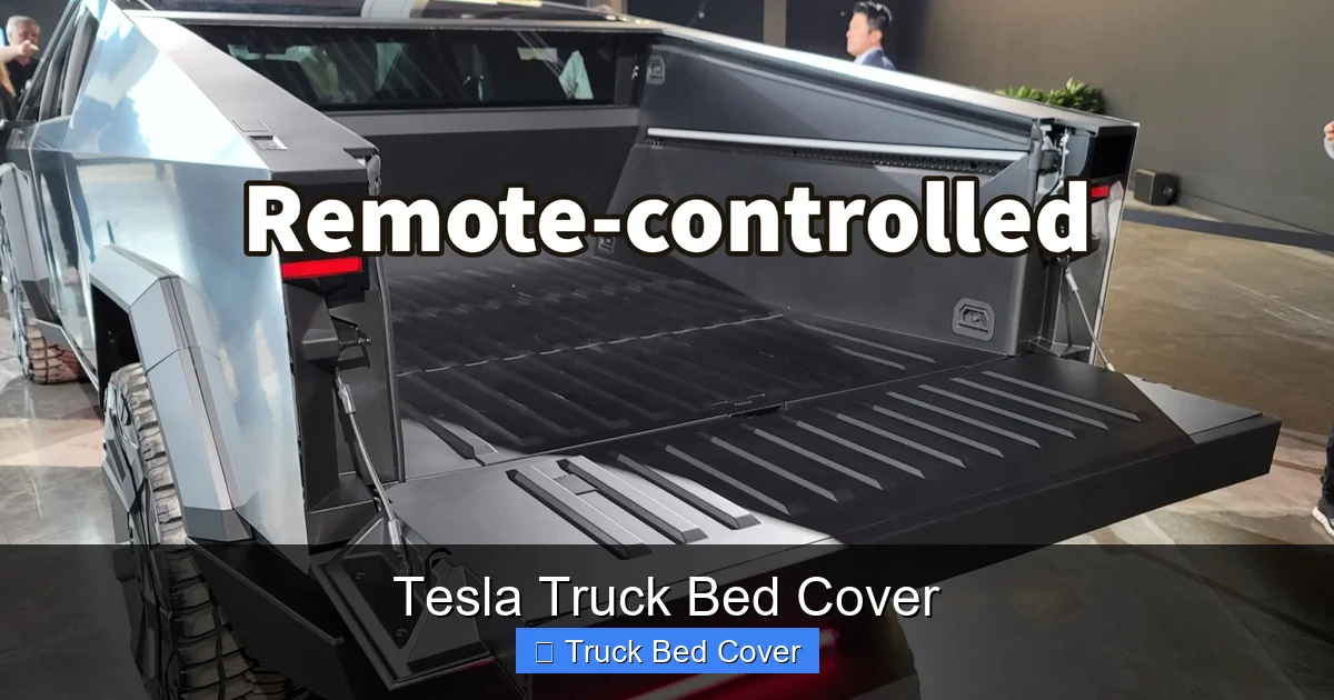 Tesla Truck Bed Cover