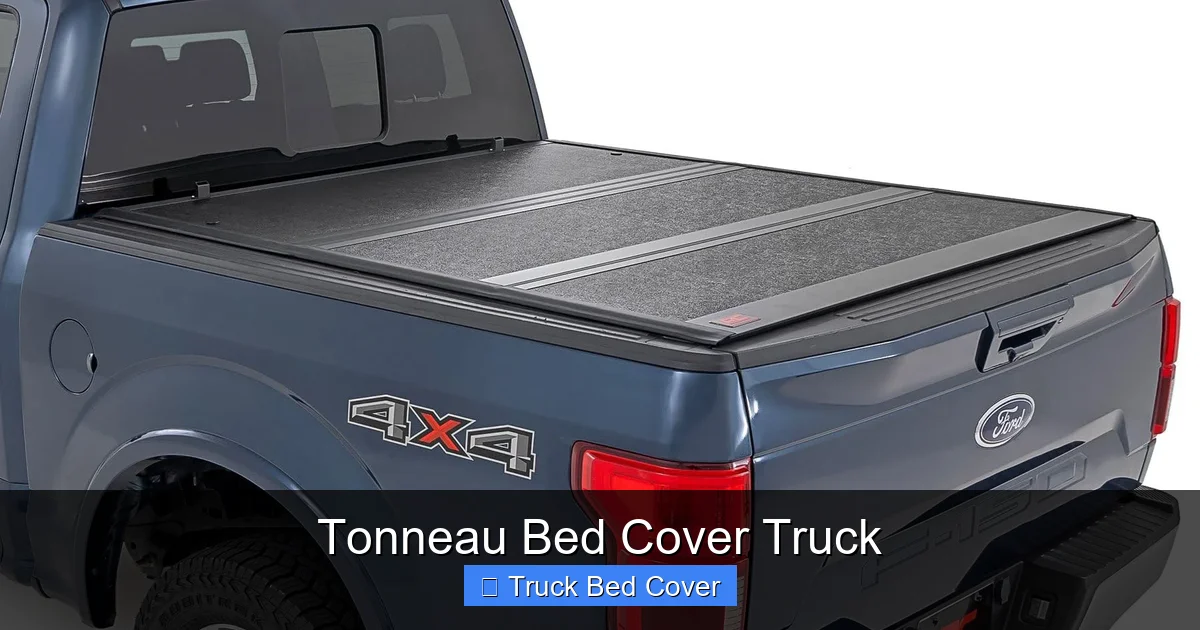 Tonneau Bed Cover Truck