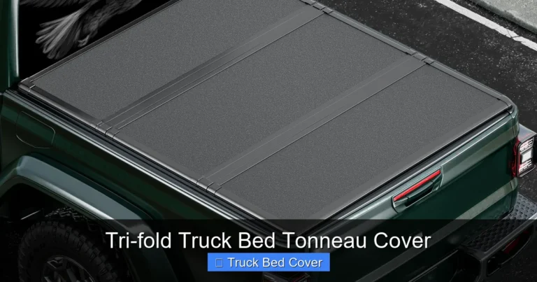 Tri-fold Truck Bed Tonneau Cover