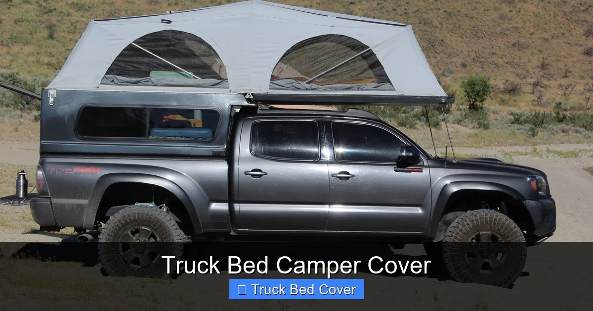 Truck Bed Camper Cover
