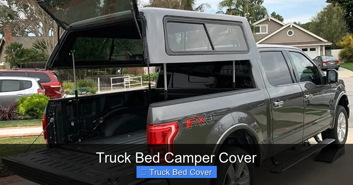 Truck Bed Camper Cover