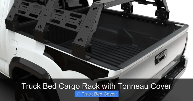 Truck Bed Cargo Rack with Tonneau Cover