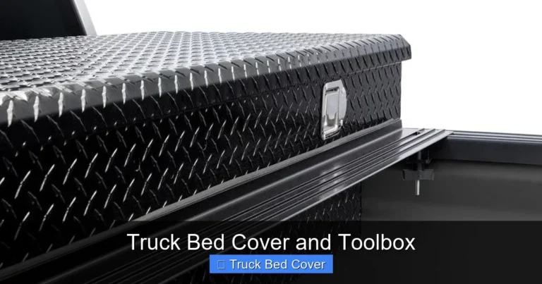 Truck Bed Cover and Toolbox