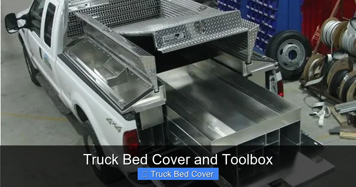 Truck Bed Cover and Toolbox