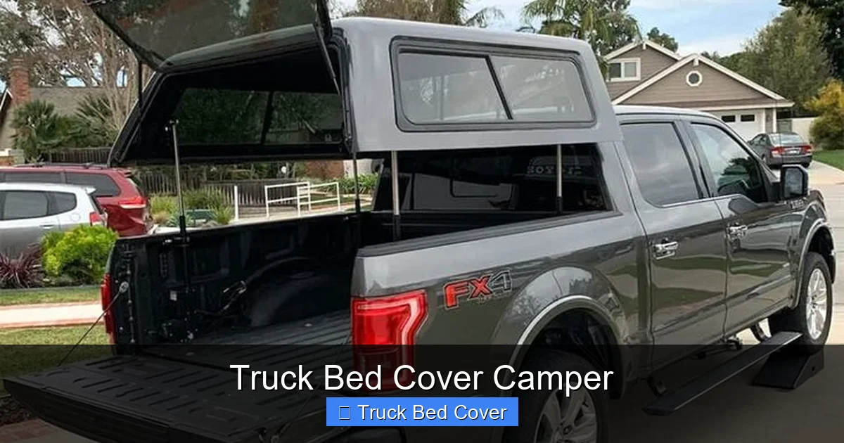 Truck Bed Cover Camper