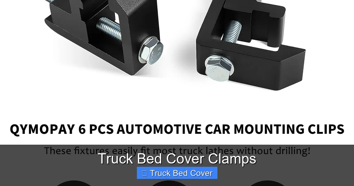 Truck Bed Cover Clamps