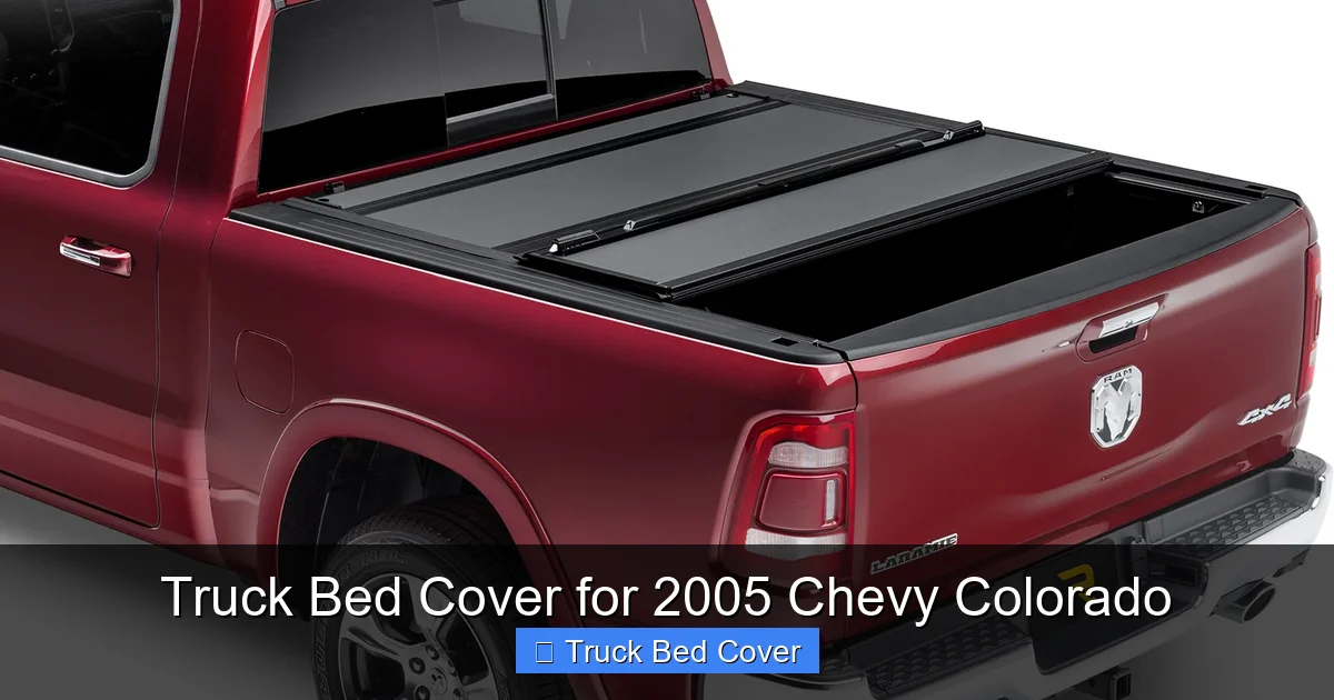 Truck Bed Cover for 2005 Chevy Colorado