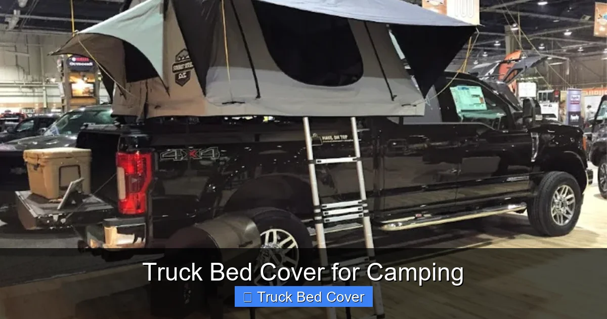 Truck Bed Cover for Camping
