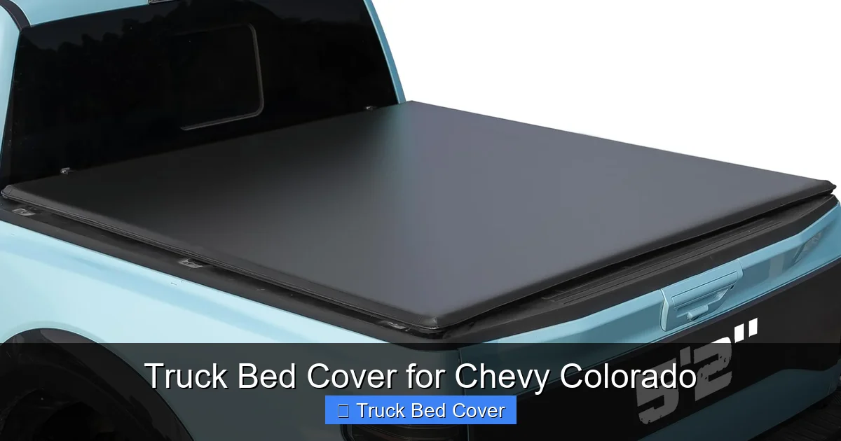 Truck Bed Cover for Chevy Colorado