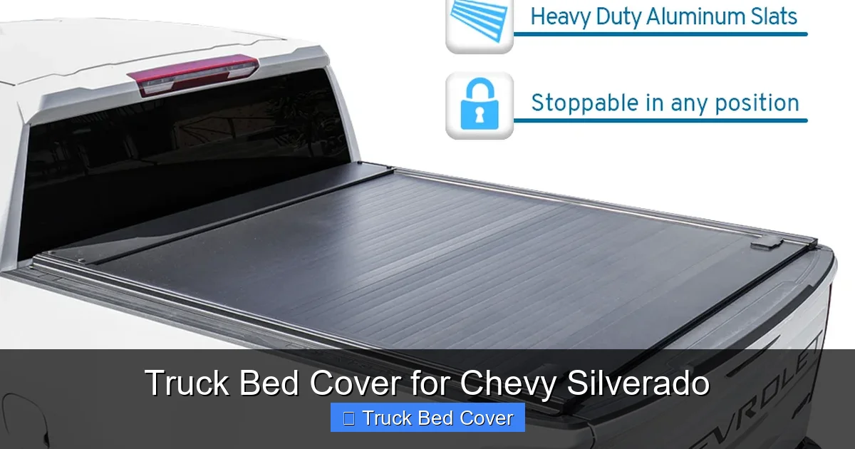 Truck Bed Cover for Chevy Silverado