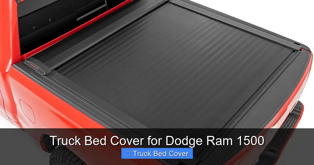 Truck Bed Cover for Dodge Ram 1500