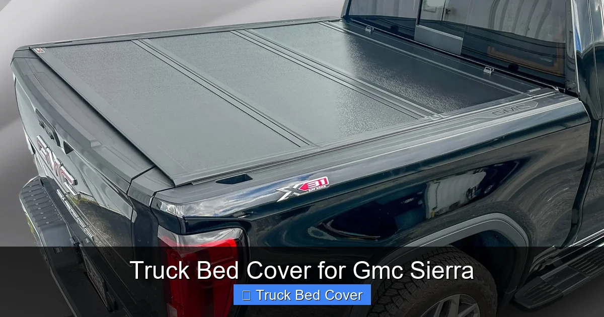 Truck Bed Cover for Gmc Sierra