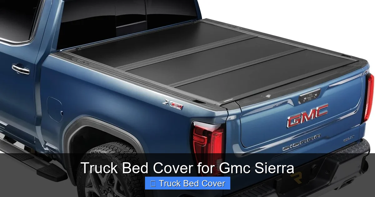 Truck Bed Cover for Gmc Sierra