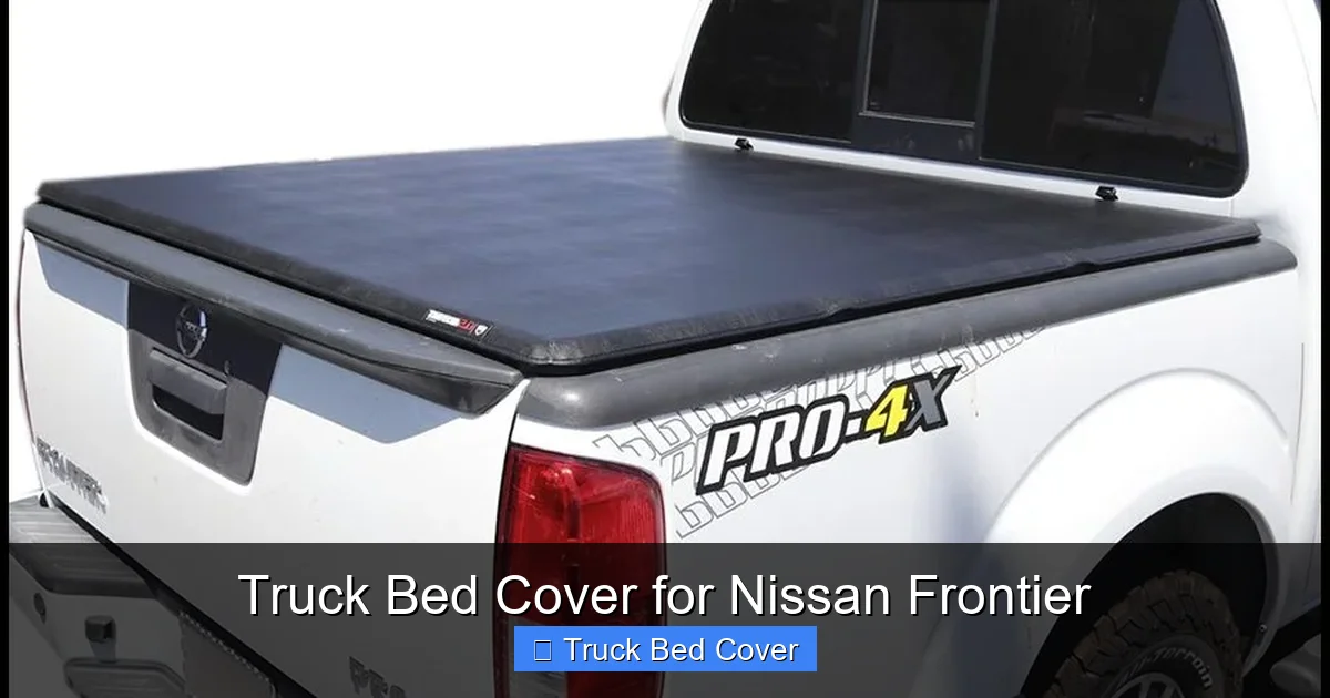 Truck Bed Cover for Nissan Frontier