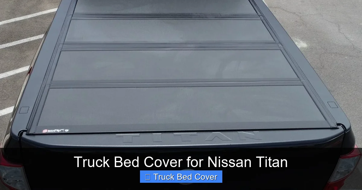 Truck Bed Cover for Nissan Titan